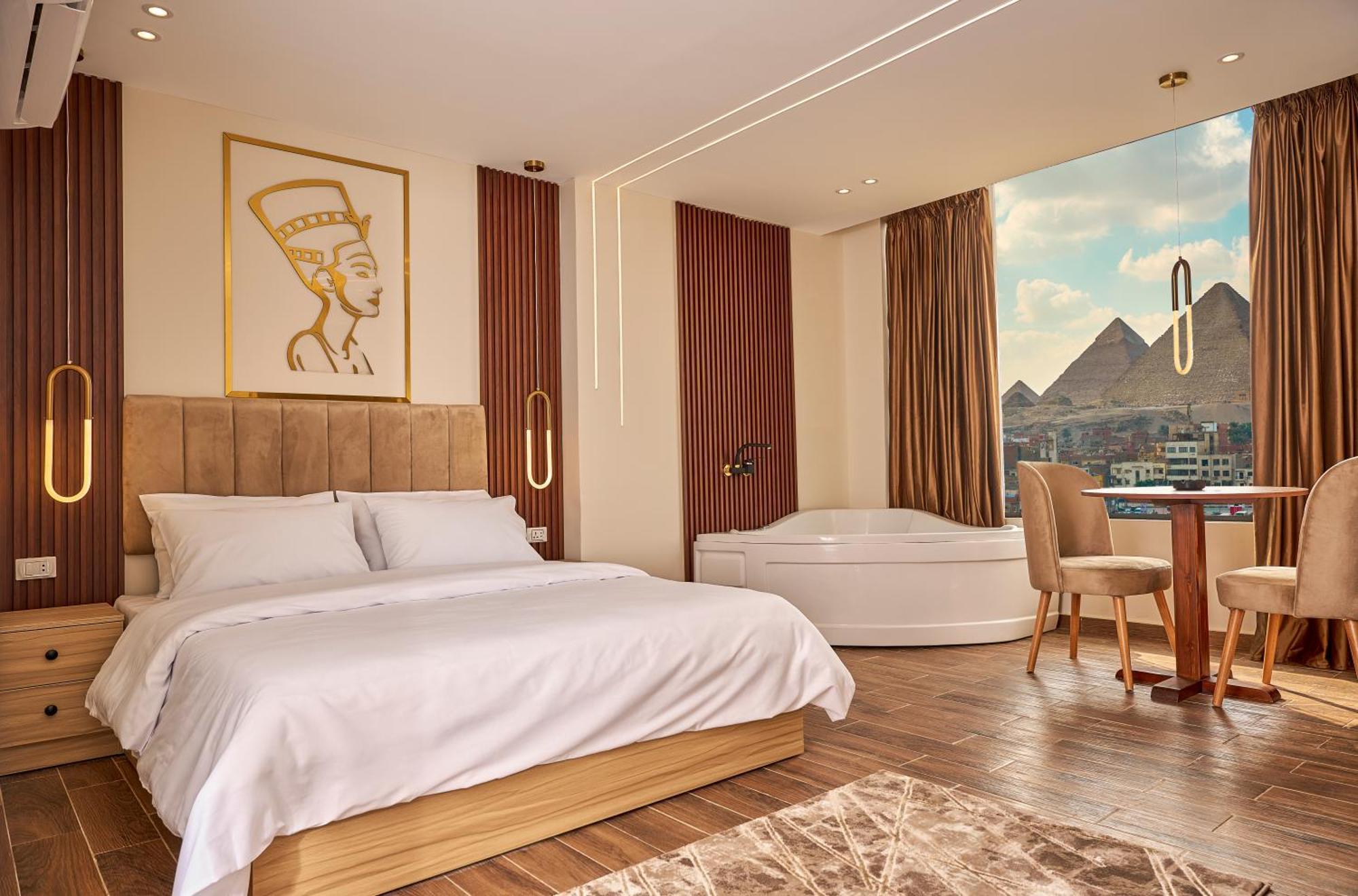 Rotana Pyramids View Hostel Nazlet el-Sisi Ngoại thất bức ảnh
