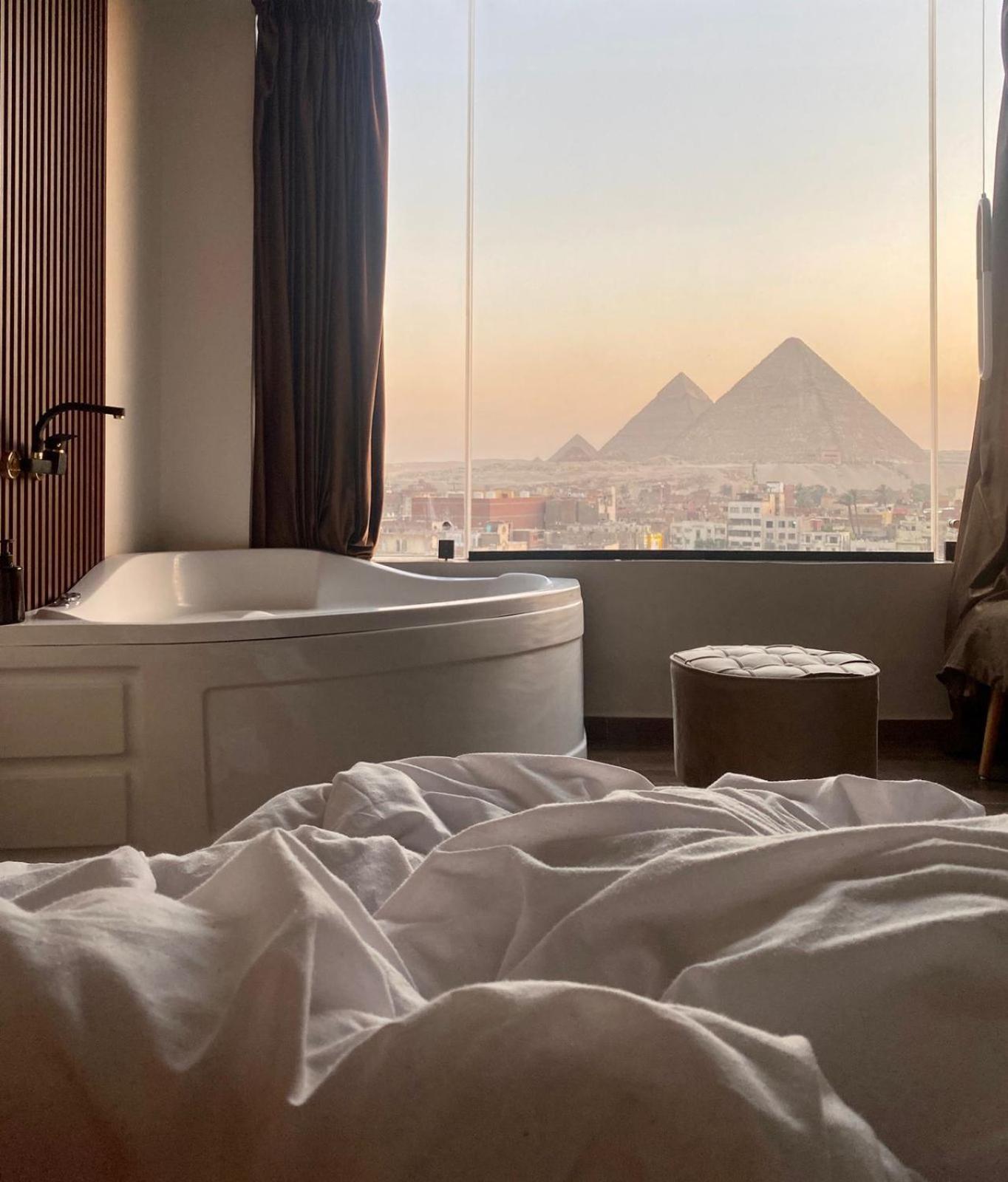Rotana Pyramids View Hostel Nazlet el-Sisi Ngoại thất bức ảnh