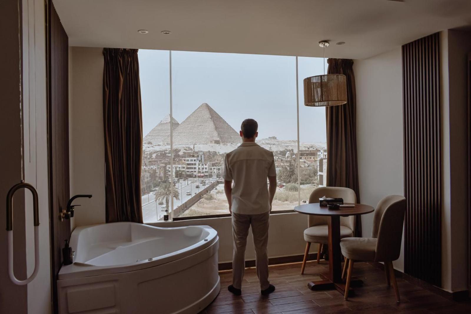 Rotana Pyramids View Hostel Nazlet el-Sisi Ngoại thất bức ảnh